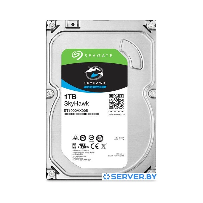 Жесткий диск Seagate Skyhawk 1TB [ST1000VX005]. Фото1