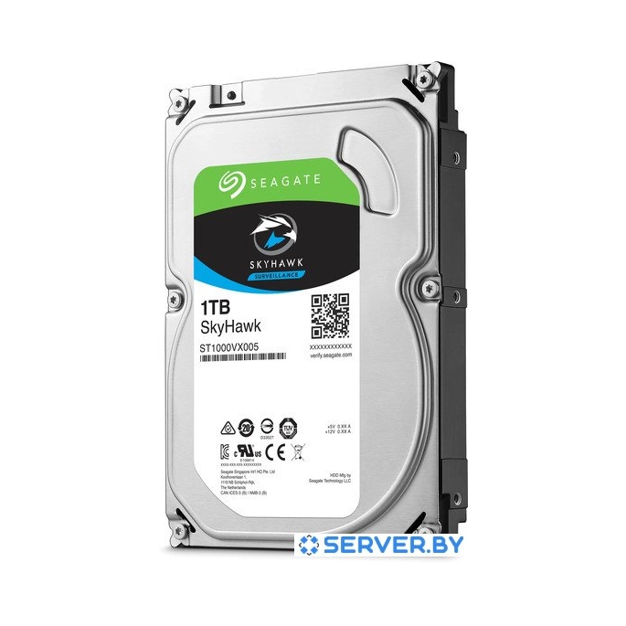Жесткий диск Seagate Skyhawk 1TB [ST1000VX005]. Фото2