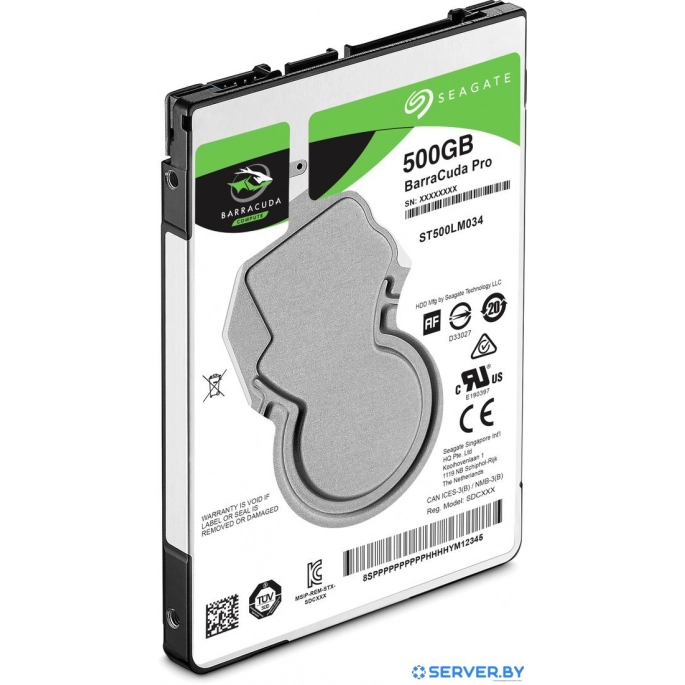 Жесткий диск Seagate Barracuda Pro 500GB ST500LM034. Фото 3