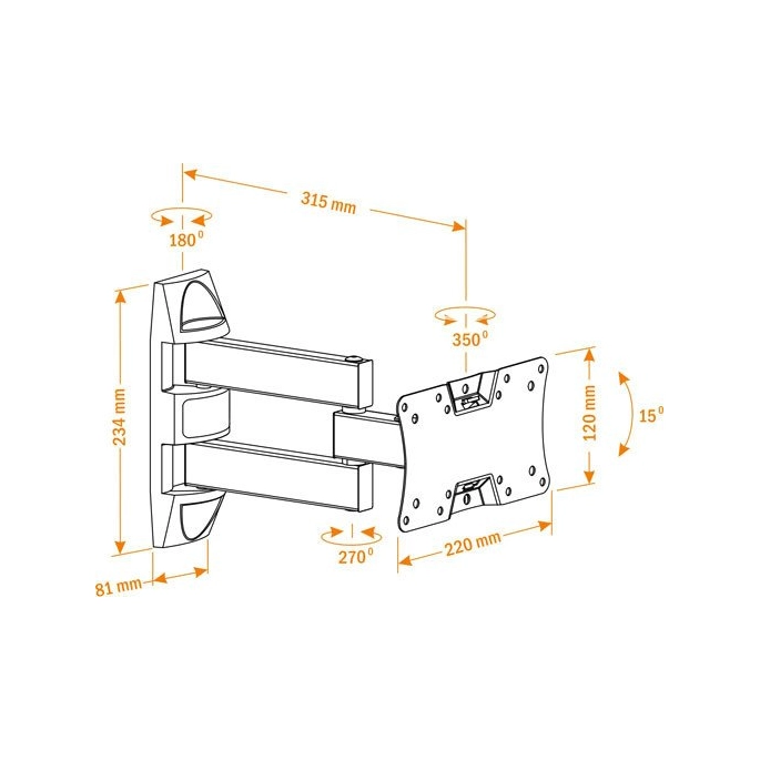Кронштейн Holder LCDS-5065. Фото 2