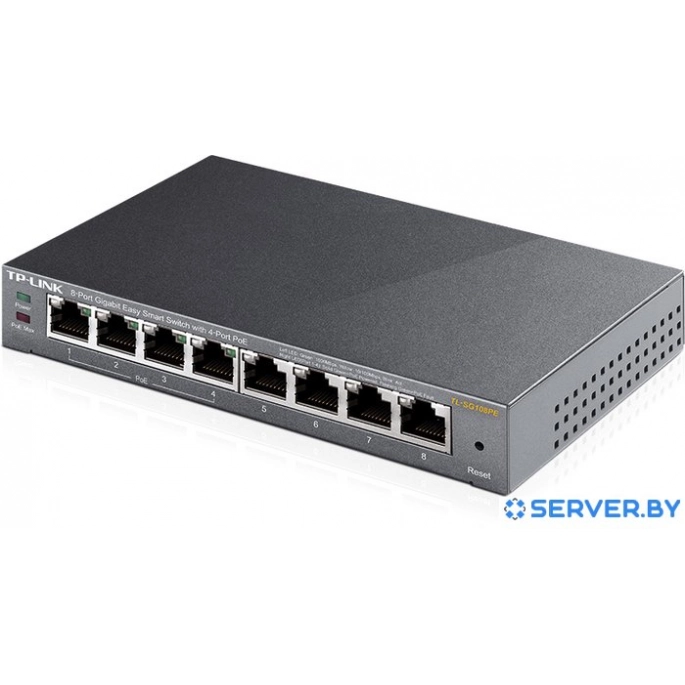 Коммутатор TP-Link TL-SG108PE. Фото 4