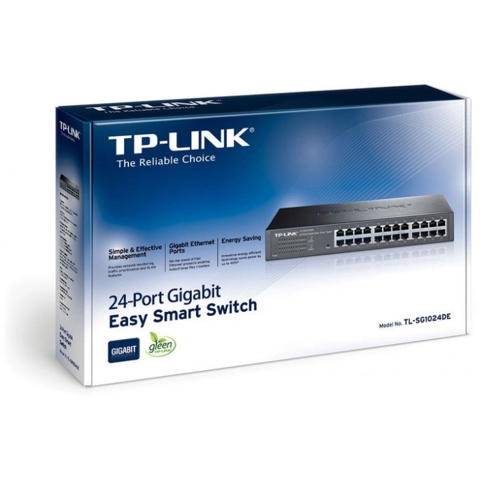 Настраиваемый коммутатор TP-Link TL-SG1024DE. Фото3