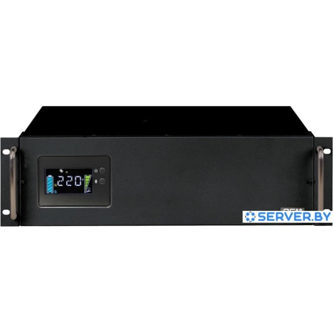 Источник бесперебойного питания Powercom King Pro RM KIN-3000AP LCD RM. Фото 1