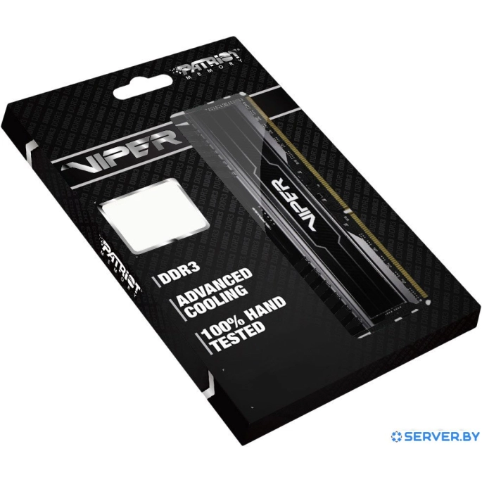 Оперативная память Patriot Viper 3 Black Mamba 8GB DDR3 PC3-12800 (PV38G160C0). Фото 4
