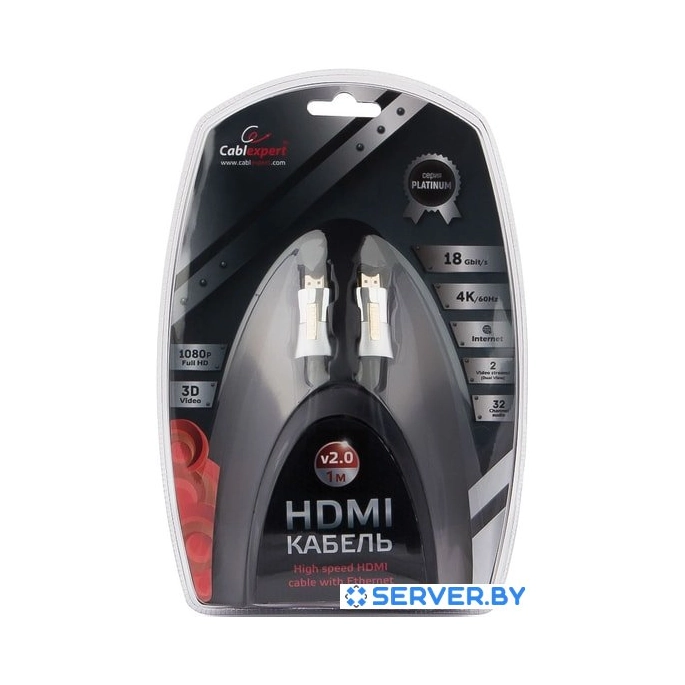 Кабель Cablexpert CC-P-HDMI01-1M. Фото3