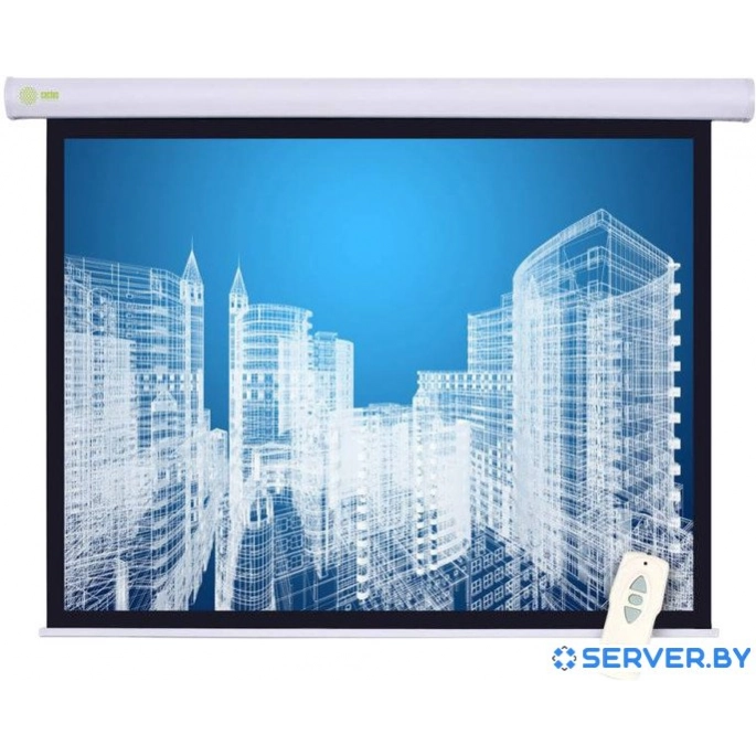 Проекционный экран CACTUS Motoscreen CS-PSM-152x203. Фото 1