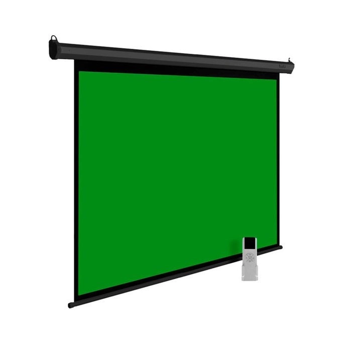 Проекционный экран CACTUS GreenMotoExpert 200x200 CS-PSGME-200X200. Фото 1
