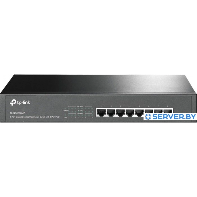 Коммутатор TP-Link TL-SG1008MP. Фото 1