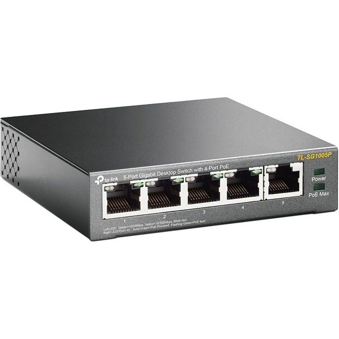 Коммутатор TP-Link TL-SG1005P. Фото 2