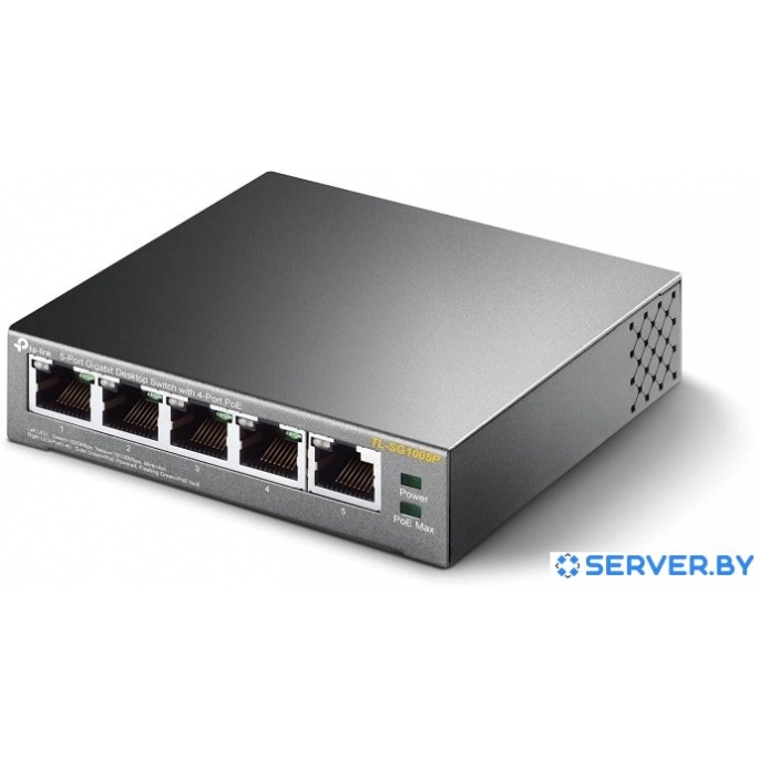 Коммутатор TP-Link TL-SG1005P. Фото 4