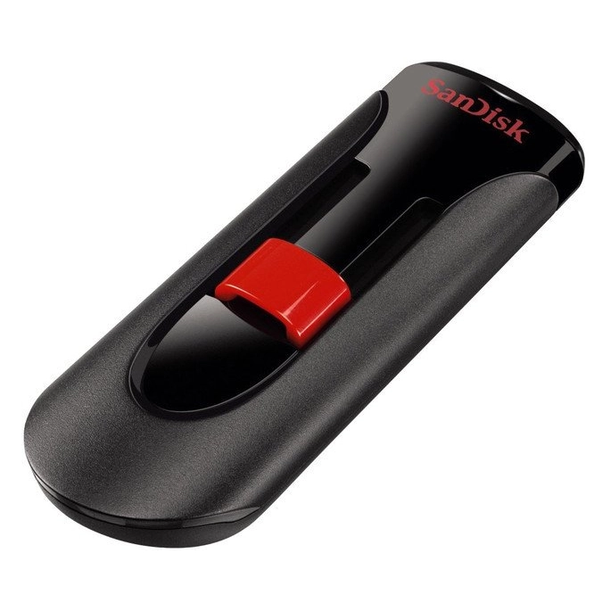 USB Flash SanDisk Cruzer Glide 256GB (черный) [SDCZ600-256G-G35]. Фото3