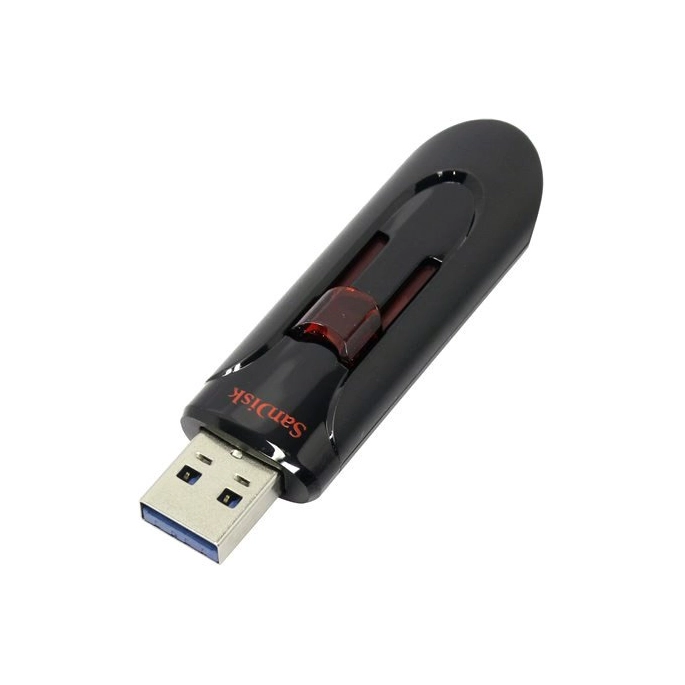 USB Flash SanDisk Cruzer Glide 256GB (черный) [SDCZ600-256G-G35]. Фото5