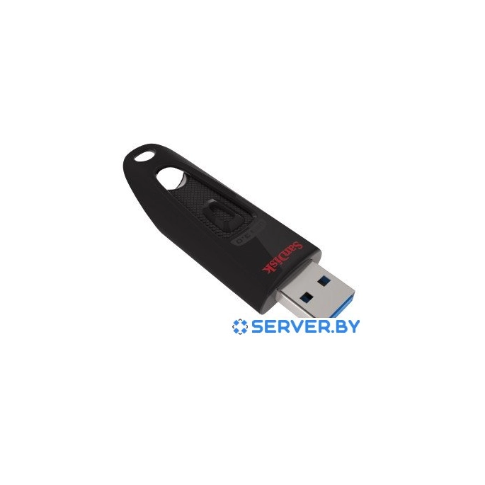 USB Flash SanDisk Ultra USB 3.0 Black 64GB (SDCZ48-064G-U46). Фото 4