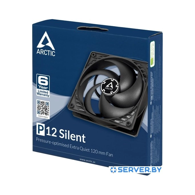 Вентилятор для корпуса Arctic P12 Silent ACFAN00130A. Фото 5