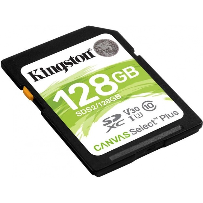 Карта памяти Kingston Canvas Select Plus SDXC 128GB. Фото 2