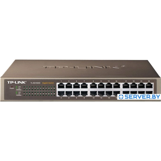Коммутатор TP-Link TL-SG1024D. Фото 1