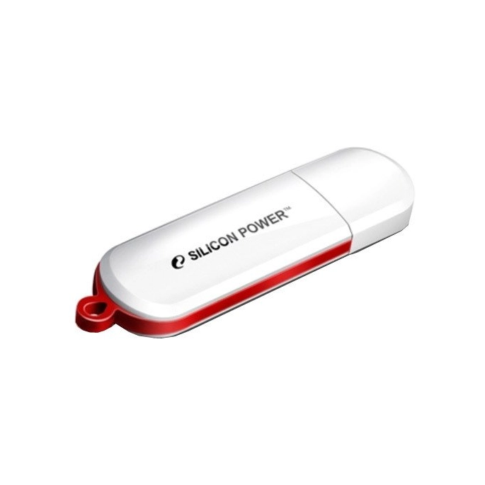 USB Flash Silicon-Power LuxMini 320 White 64GB (SP064GBUF2320V1W). Фото2