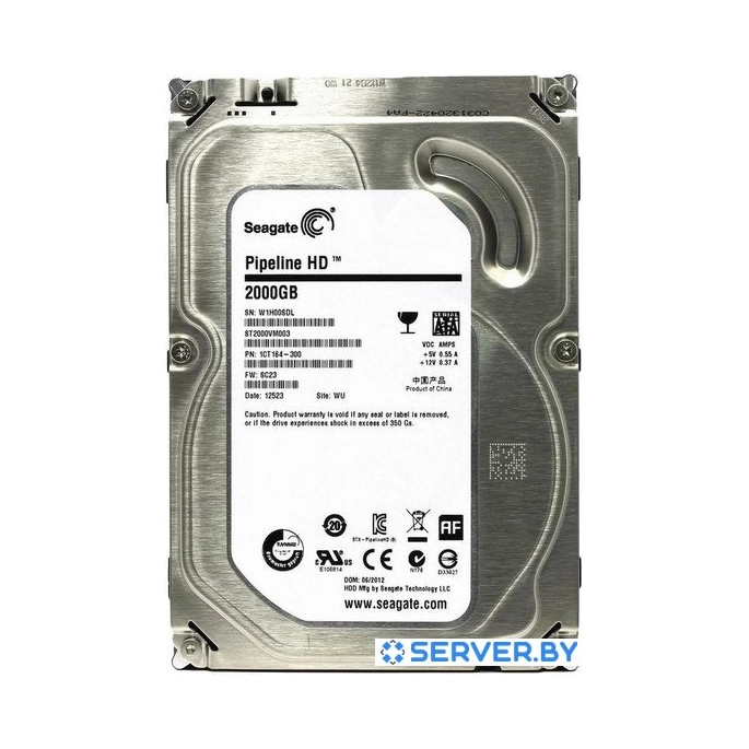 Жесткий диск Seagate Pipeline HD 2TB (ST2000VM003). Фото 1