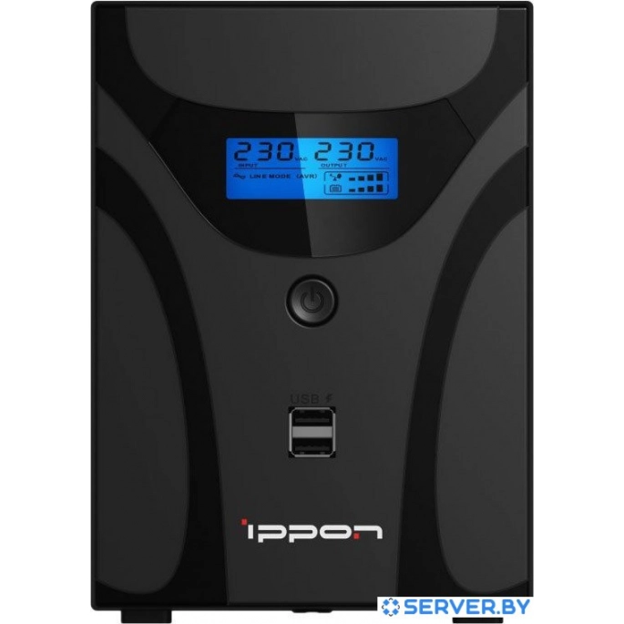 Источник бесперебойного питания IPPON Smart Power Pro II 1200. Фото 2