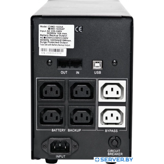 Источник бесперебойного питания Powercom Imperial IMP-2000AP 2000VA. Фото4