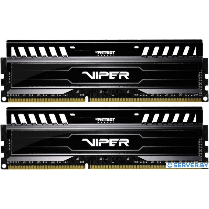 Оперативная память Patriot Viper 3 Black Mamba 2x8GB KIT DDR3 PC3-12800 (PV316G160C0K). Фото 2