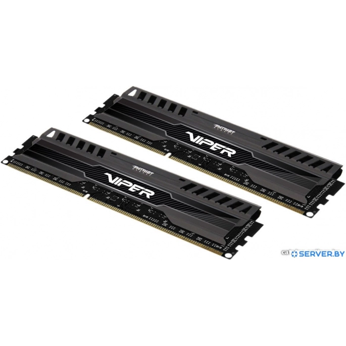 Оперативная память Patriot Viper 3 Black Mamba 2x8GB KIT DDR3 PC3-12800 (PV316G160C0K). Фото 3
