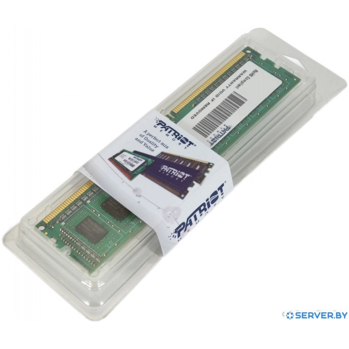 Оперативная память Patriot Signature 8GB DDR3 PC3-12800 (PSD38G16002). Фото 4