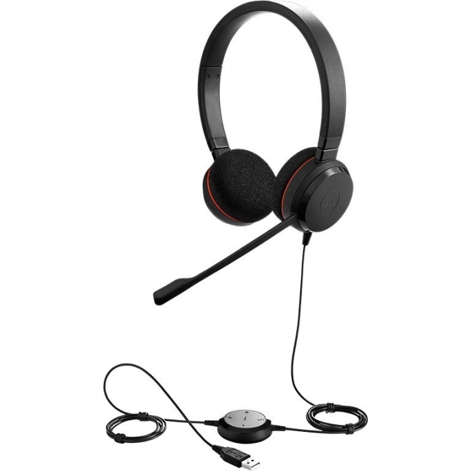 Офисная гарнитура Jabra Evolve 20 SE MS Stereo. Фото 1
