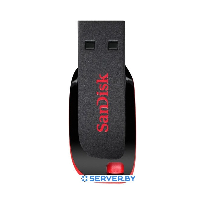 USB Flash SanDisk Cruzer Blade Black 64GB (SDCZ50-064G-B35). Фото1