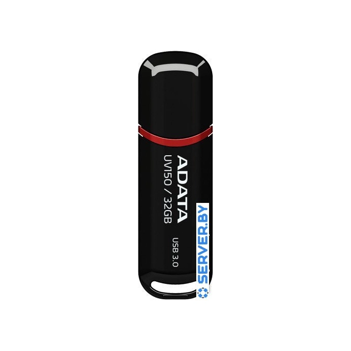 USB Flash ADATA UV150 32GB (черный). Фото1