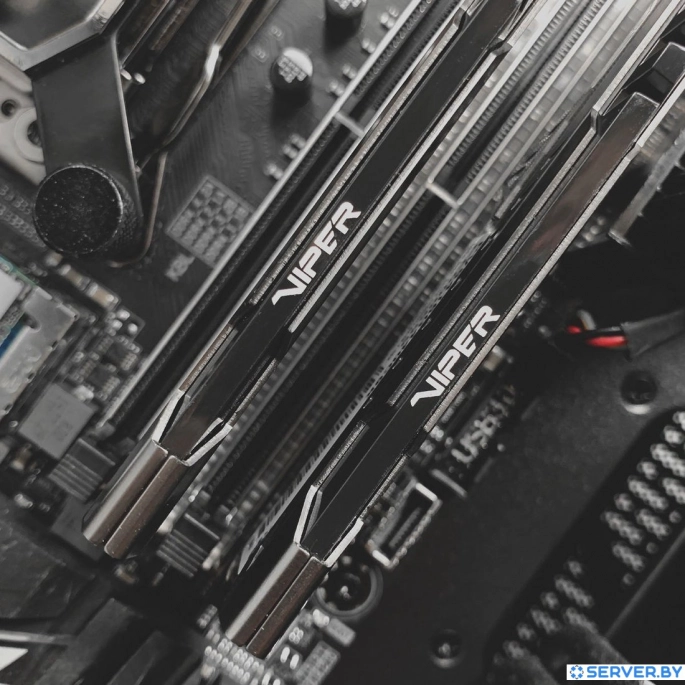 Оперативная память Patriot Viper Steel 2x32GB DDR4 PC4-25600 PVS464G320C6K. Фото 4