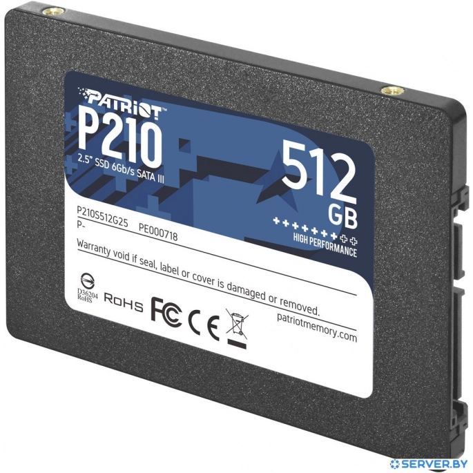 SSD Patriot P210 512GB P210S512G25. Фото2