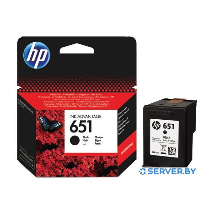 Картридж HP 651 Black [C2P10AE]. Фото 1