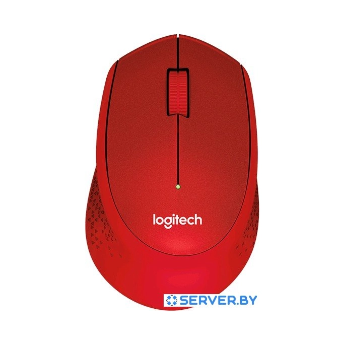 Мышь Logitech M330 Silent Plus (красный) [910-004911]. Фото1