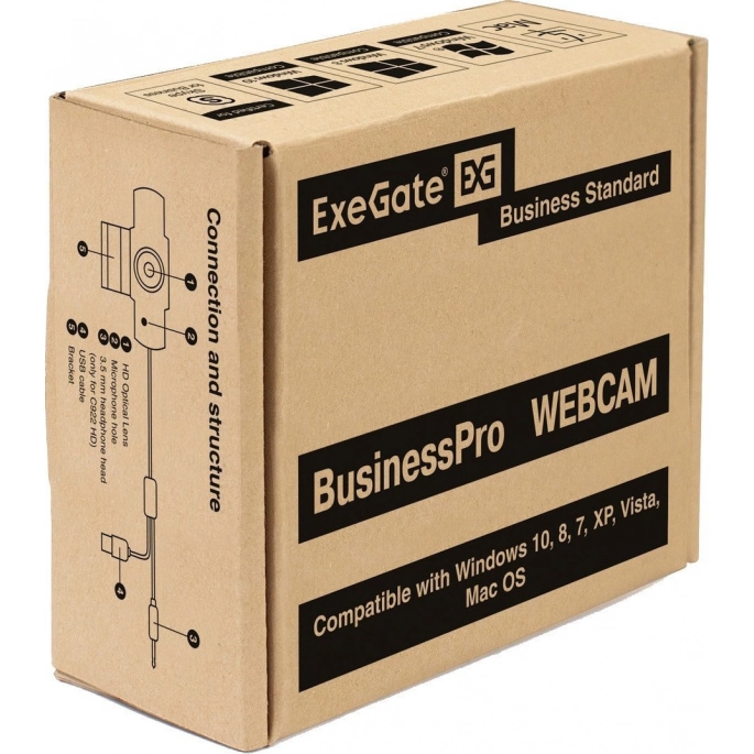 Веб-камера ExeGate BusinessPro C922 HD. Фото2