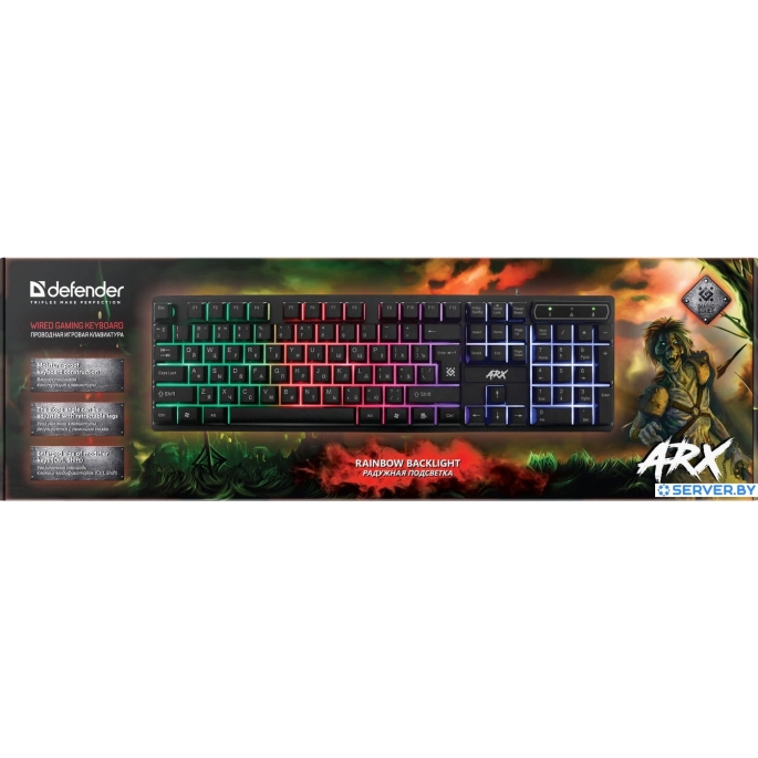 Клавиатура Defender Arx GK-196L RU. Фото 3