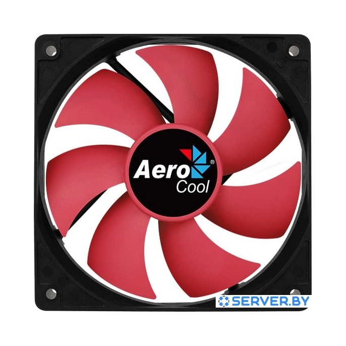 Вентилятор для корпуса AeroCool Force 12 PWM (красный). Фото 1