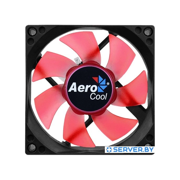 Вентилятор для корпуса AeroCool Motion 8 Red-3P. Фото 3