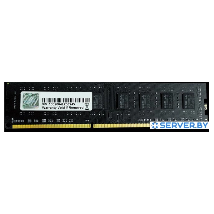 Оперативная память G.Skill Value 4GB DDR4 PC4-19200 F4-2400C17S-4GNT. Фото 3