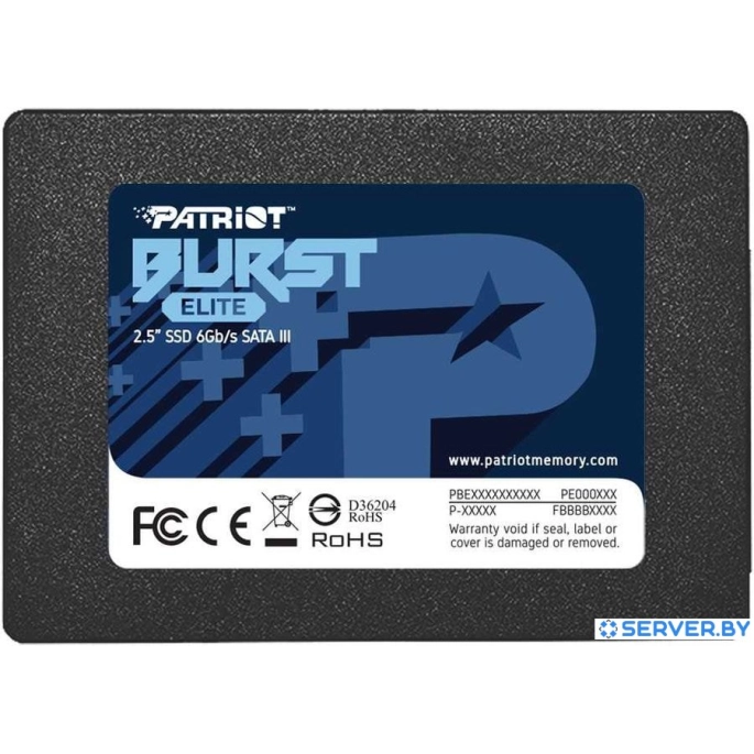 SSD Patriot Burst Elite 120GB PBE120GS25SSDR. Фото 2