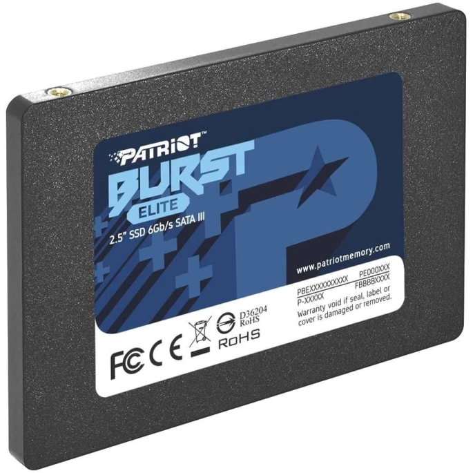 SSD Patriot Burst Elite 120GB PBE120GS25SSDR. Фото 4
