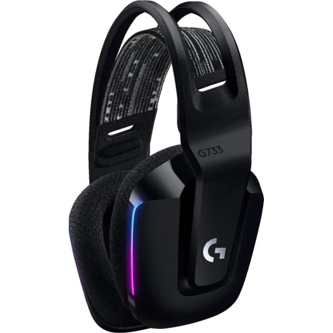 Наушники Logitech G733 Lightspeed Wireless (черный). Фото2