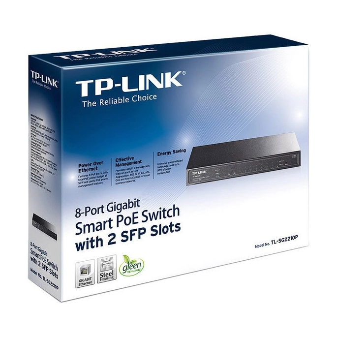 Коммутатор TP-Link TL-SG2210P. Фото 3