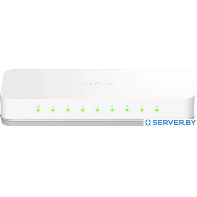 Неуправляемый коммутатор D-Link DES-1008C/B1A. Фото 1