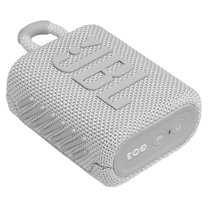 Беспроводная колонка JBL Go 3 (белый). Фото 2