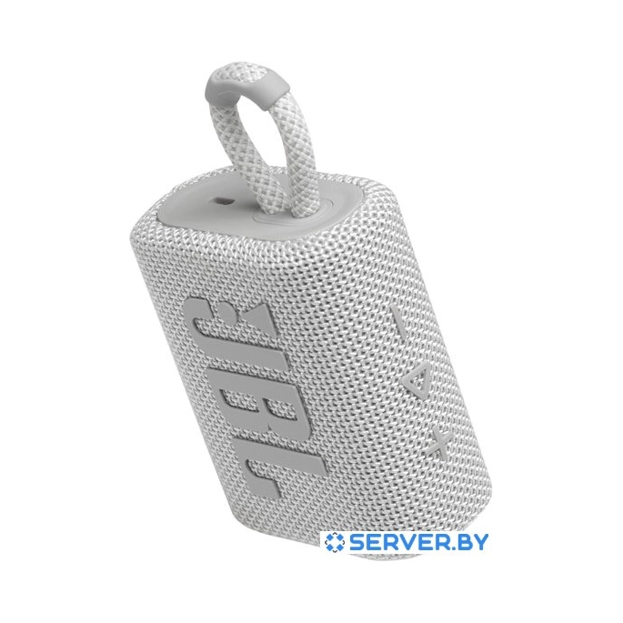 Беспроводная колонка JBL Go 3 (белый). Фото 3