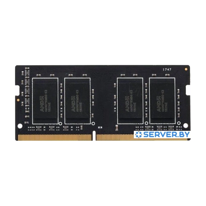 Оперативная память AMD Radeon R7 8GB DDR4 SODIMM PC4-21300 R748G2606S2S-U. Фото1