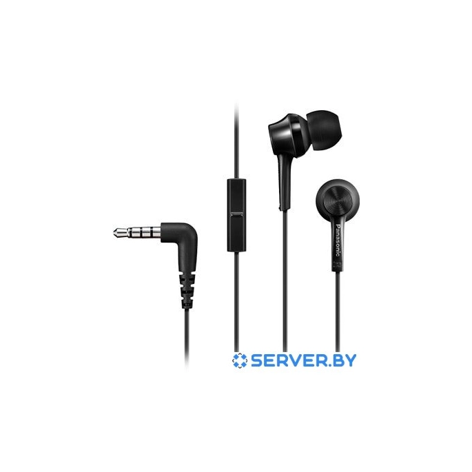 Наушники Panasonic RP-TCM115 (черный). Фото 1