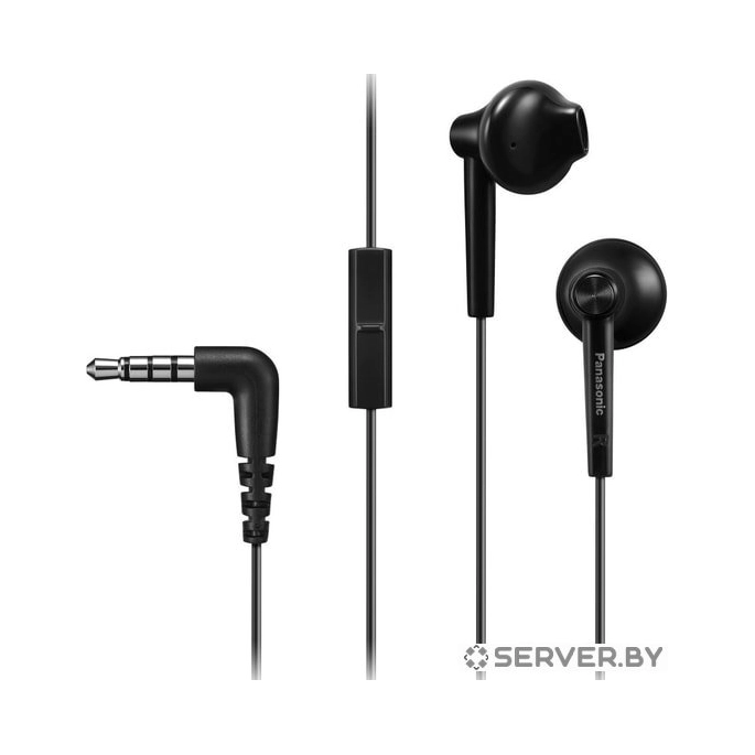 Наушники Panasonic RP-TCM55 (черный). Фото 1