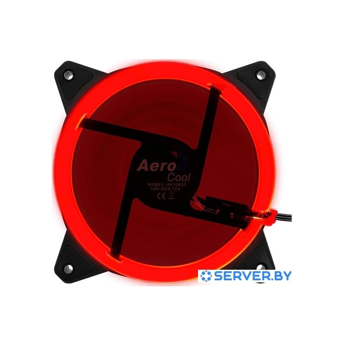 Вентилятор для корпуса AeroCool Rev Red. Фото 4